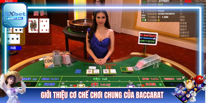 Giới thiệu cơ chế chơi chung của Baccarat 8XBET