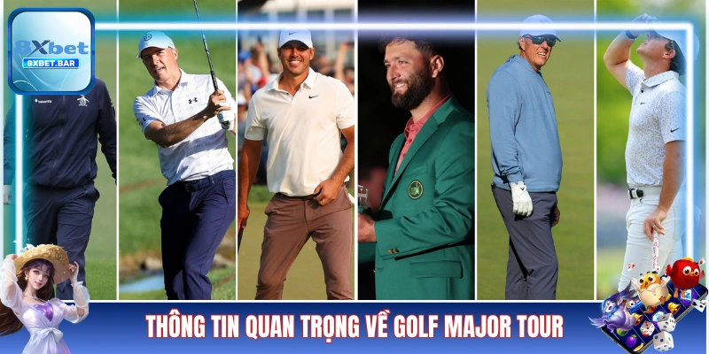 Thông tin quan trọng về hệ thống Golf Major Tour